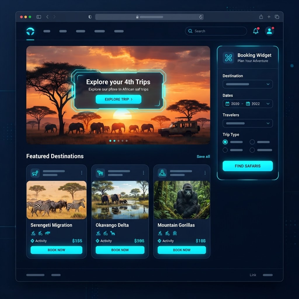 Professional business websites software project preview
