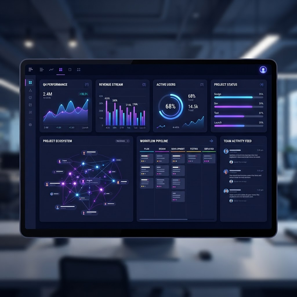 Custom web applications software project preview